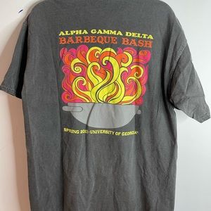 Comfort Colors Barbeque Bash Alpha Gamma Delta Size L